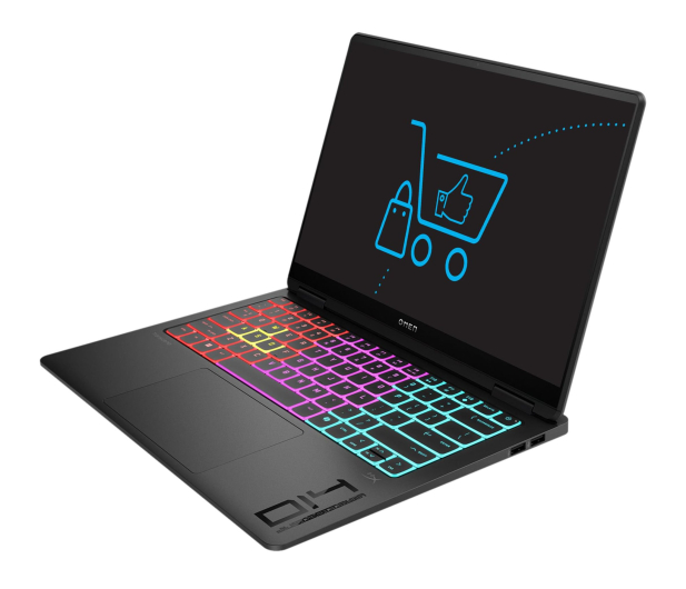 HP OMEN Transcend 14 Ultra 9-285H/64GB/1TB/Win11 RTX5070 OLED - 1500985 - zdjęcie 3